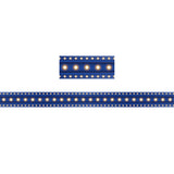 Dark Blue Marquee Straight Border Trim