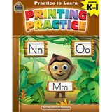 Practice to Learn: Printing Practice Grades K1
