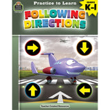Practice to Learn: Following Directions Grades K1