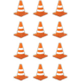 Under Construction Cones Mini Accents