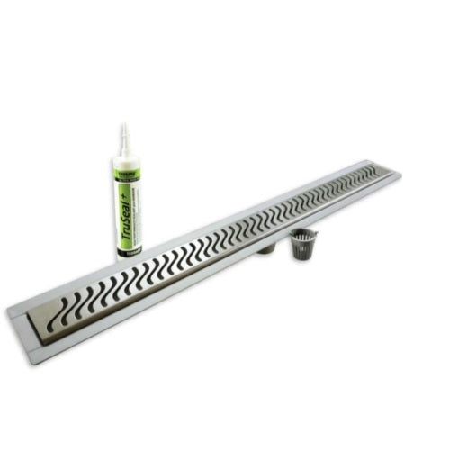 58 Grate - 60 Rough Opening - S Style Linear Drain
