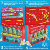 Thames & Kosmos 2-Ft Tall Candy Vending Machine Stem Kit | Build Toy Vending Machine With 10 Gravity & Motion Experiments | Coin