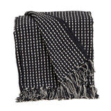 Parkland Collection Petra Casual Beige 52 X 67 Woven Handloom Throw
