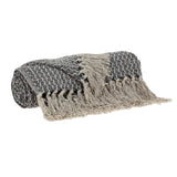 Parkland Collection Lily Transitional Blue 52 X 67 Woven Handloom Throw