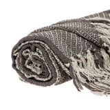 Parkland Collection Jax Casual Brown 52 X 67 Woven Handloom Throw