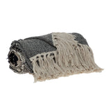 Parkland Collection Palak Eclectic Beige 52 X 67 Woven Handloom Throw