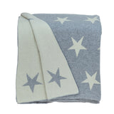 Parkland Collection Transitional Grey 52 X 70 Knitted Throw Blanket