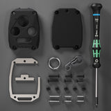 TITAN Fob for Honda 4 Button - Titanium Reinforced Key Upgrade Kit