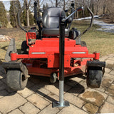 Black Bull A-Frame Trailer Jack And Lift With Base Plate 2000 Lbs. Capacity