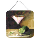 Caroline'S Treasures Lime Martini By Malenda Trick Wall Or Door Hanging Prints Tmtr0034Ds66, 6Hx6W, Multicolor