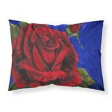 Caroline'S Treasures Rose By Malenda Trick Fabric Standard Pillowcase Tmtr0226Pillowcase, Multicolor