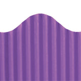 Trim-Eze Corrugated Border, Purple, 2.25 x 50