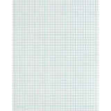 Tops Cross Section Pad - Letter - 50 Sheets - Glue - Both Side Ruling Surface - 20 Lb Basis Weight - Letter - 8 1/2 X 11 - White