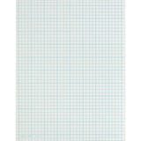 Tops Cross Section Pad - Letter - 50 Sheets - Glue - Both Side Ruling Surface - 20 Lb Basis Weight - Letter - 8 1/2 X 11 - White
