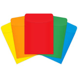 Peel & Stick Pockets, Primary Colors, Pack of 375