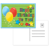Happy Birthday to You Postcards, Pack of 30