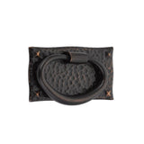 Emtek 86041US10B 3 x 1.75 in. Hammered Oval Cabinet Pull Oil Rubbed Bronze