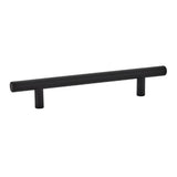 Emtek 86361US19 5 in. Center to Center Brass Bar Cabinet Pull Flat Black