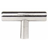Emtek 86357US26 2 in. Brass Bar Knob Bright Chrome