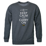 Graphic Crewneck, Carry On, H.Char, 2X