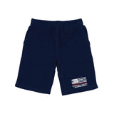 Graphic Shorts, Thin Red Line, Navy, 2X