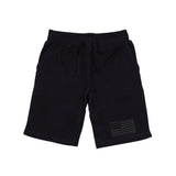 Graphic Shorts, Tonal Flag, Black, L