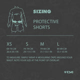 TSG - Protective Shorts for Women- Crash Pant Carna - Black
