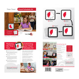 Visual Schedule Kit for the Time Timer 8 or 12