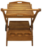 Beverage Cart - Wood