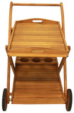 Beverage Cart - Wood