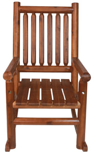 Amberlog Single Rocker 6 Log Back