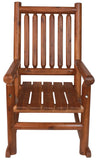 Amberlog Single Rocker 6 Log Back