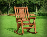 Leigh Country Amberlog Single Rocker Cut Star