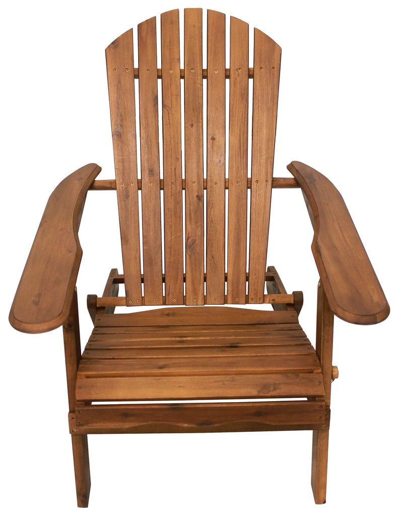 Leigh Country Folding Adirondack Chair Natural