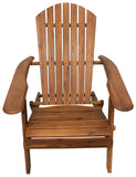 Leigh Country Folding Adirondack Chair Natural