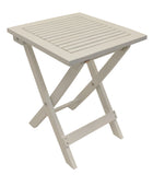 Folding Side Table White