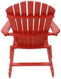 Leigh Country Folding Adirondack Chair -Red
