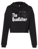 The Quadfather - Crop Hoodie