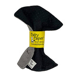 Textured Black/Gray Baby Paper