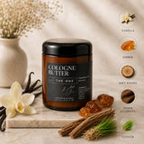THE ONE – Luxury Fragrance Body Butter | Cedarwood, Vetiver & Warm Floral Cologne Scent Moisturizing Skin Butter | Cologne Butter