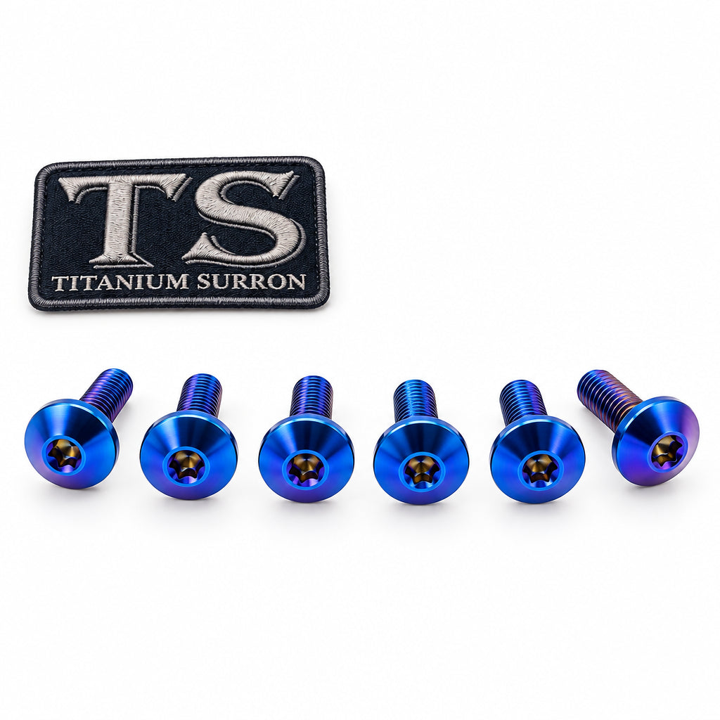 Titanium Front Rotor Bolts - E-Moto