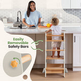 Montessori Toddler Tower - Adjustable Kitchen Stool Helper
