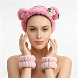 Totemica Spa Headband & Wristband Strawberry