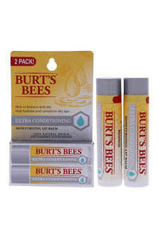 Ultra Conditioning Lip Balm Twin Pack By Burt'S Bees For Unisex - 2 X 0.15 Oz Lip Balm