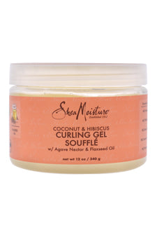Coconut & Hibiscus Curling Gel Souffle By Shea Moisture For Unisex - 12 Oz Gel