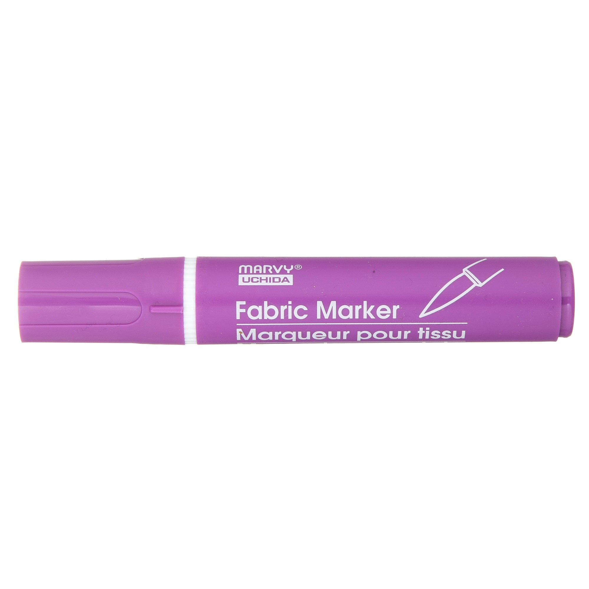 Uchida Fabric Brush Marker, Magenta Pigmented Ink