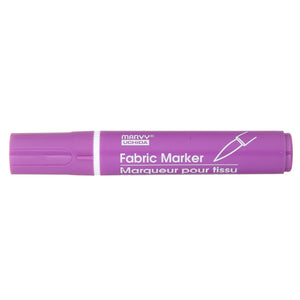 Uchida Fabric Brush Marker, Magenta Pigmented Ink