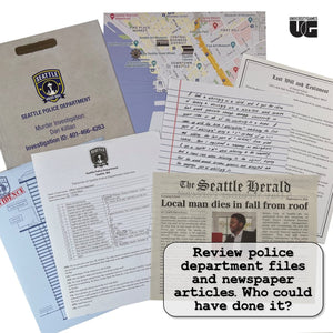 Murder Mystery Party Case Files: Killer Startup For 1 Or More Players Ages 14 And Up