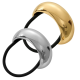 Luna Metallic Hair Ties - 2pk