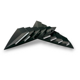 JSD Sport Quarter Window Louvers for 15-23 Mustang Fastback; Matte Black